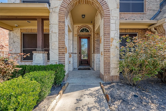 view of property entrance