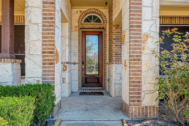 view of entrance to property