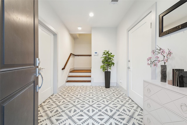 view of entrance foyer