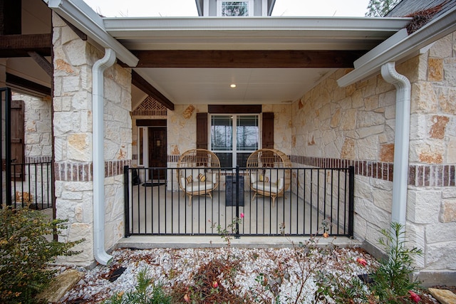 view of gate