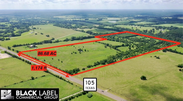 17002 Hwy 105, Plantersville TX, 77363 land for sale