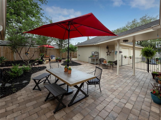 view of patio / terrace