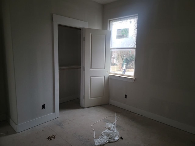 view of unfurnished bedroom