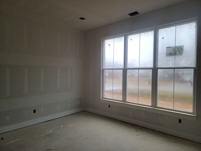 view of unfurnished room