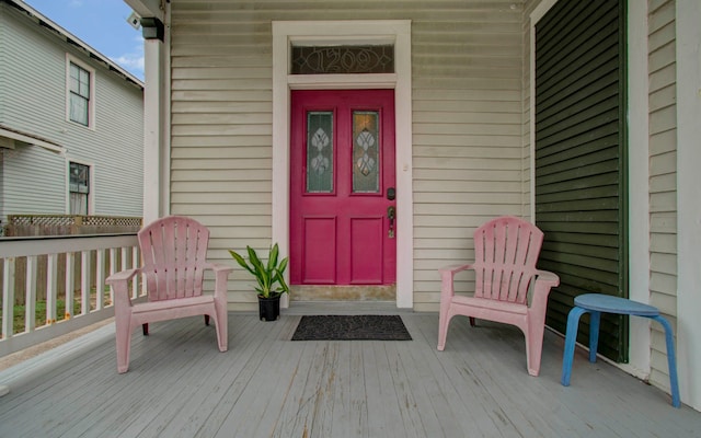 view of property entrance