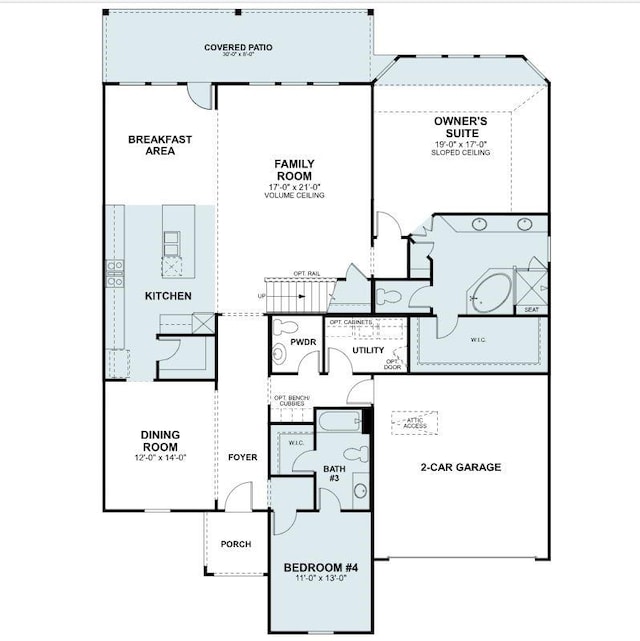 8411 Oceanmist Cove Dr, Cypress, TX 77433 - view of floor plan / room layout