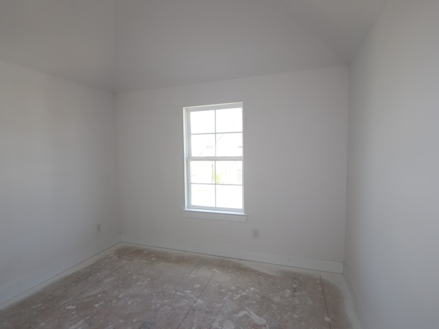 8411 Oceanmist Cove Dr, Cypress, TX 77433 - unfurnished room featuring lofted ceiling and baseboards