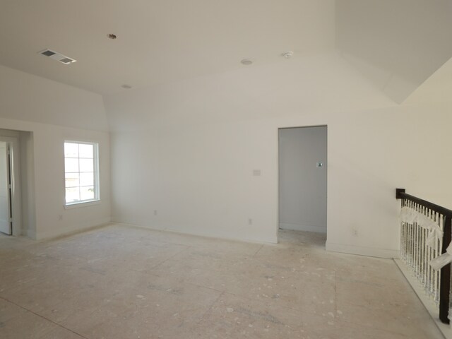 8411 Oceanmist Cove Dr, Cypress, TX 77433 - empty room with vaulted ceiling