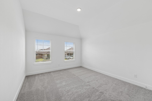8411 Oceanmist Cove Dr, Cypress, TX 77433 - carpeted spare room featuring baseboards and lofted ceiling