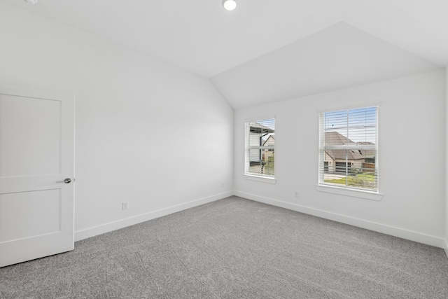 8411 Oceanmist Cove Dr, Cypress, TX 77433 - additional living space with carpet floors, lofted ceiling, and recessed lighting