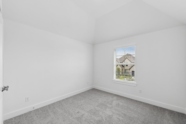 8411 Oceanmist Cove Dr, Cypress, TX 77433 - carpeted spare room with lofted ceiling and baseboards