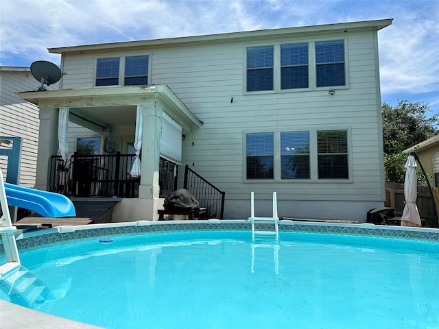 view of rear view of house