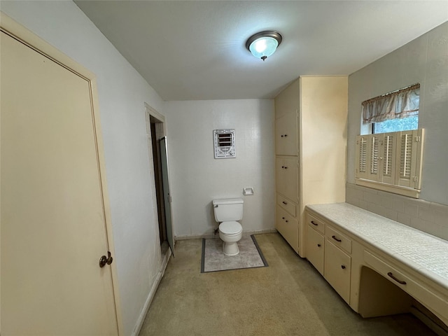 bathroom with toilet