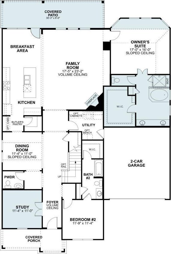 8515 Pier Cove Dr, Cypress, TX 77433 - view of floor plan / room layout