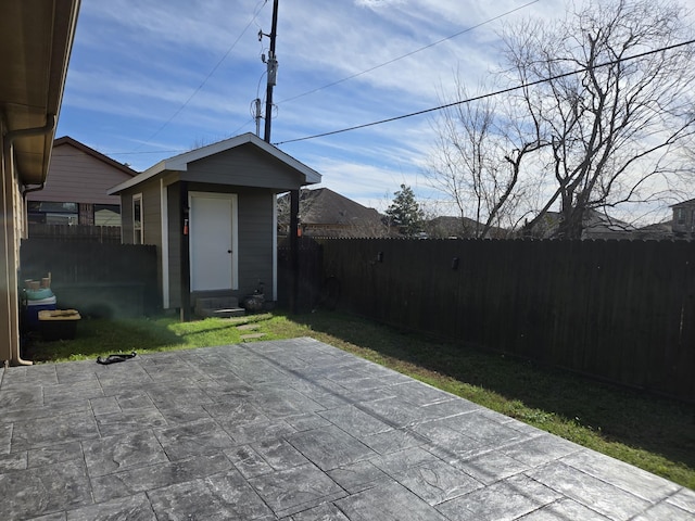 view of patio