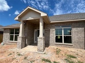 view of rear view of property