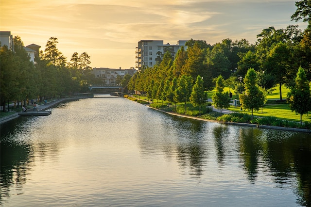 property view of water