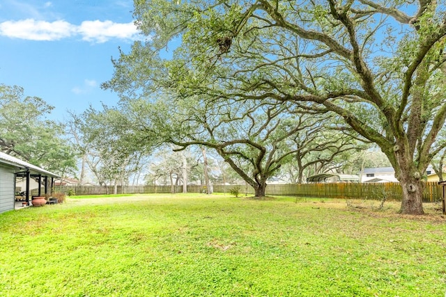 view of yard