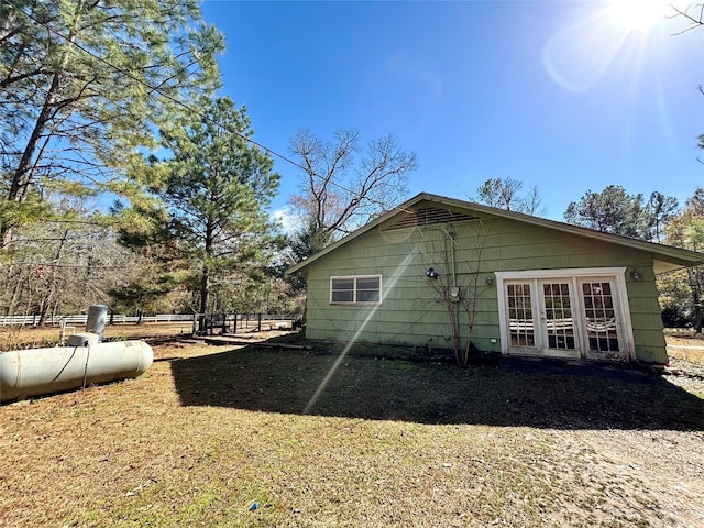 view of property exterior