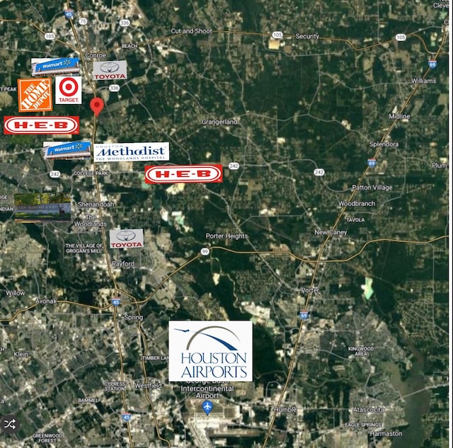 634 Bayou Teche Ct, Conroe TX, 77302 land for sale