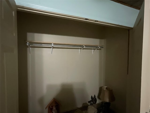 view of closet