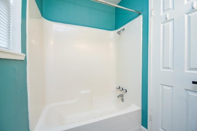 bathroom featuring bathtub / shower combination