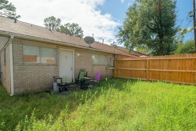 view of rear view of house