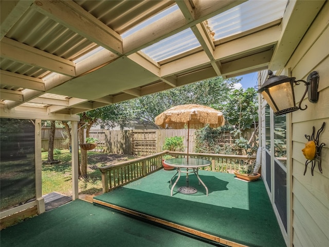 view of patio / terrace