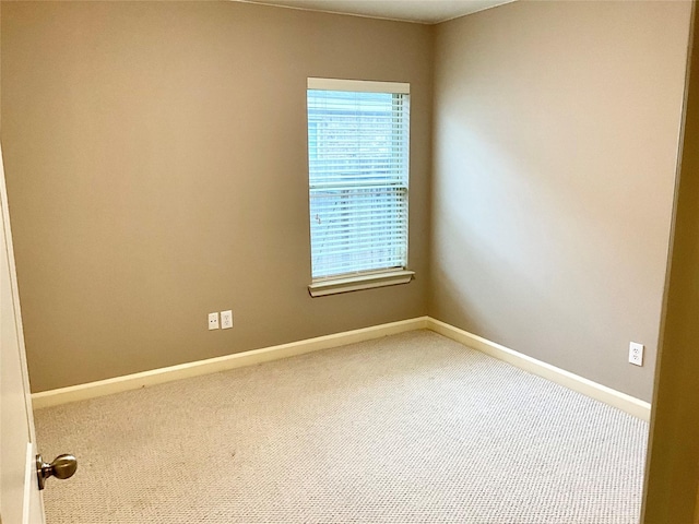 empty room with carpet floors