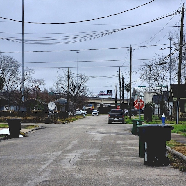 view of road