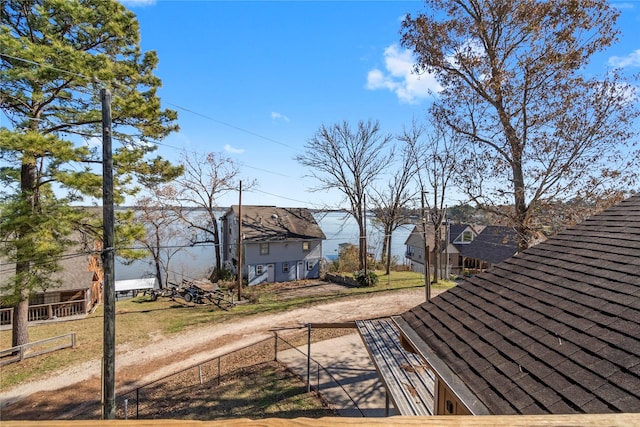 1382 Indian Hill Blvd, Livingston, TX 77351 - exterior space with fence and a residential view