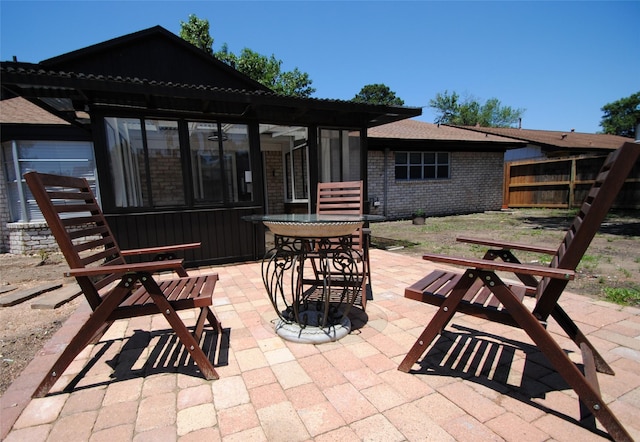 view of patio / terrace