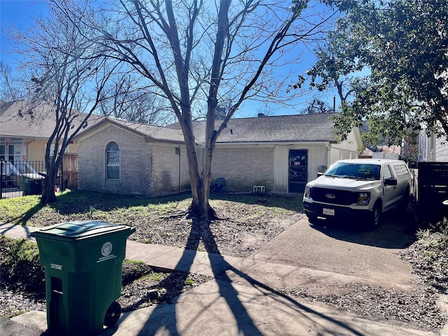 view of ranch-style home