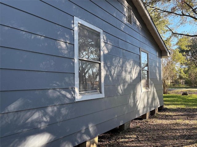 view of side of home