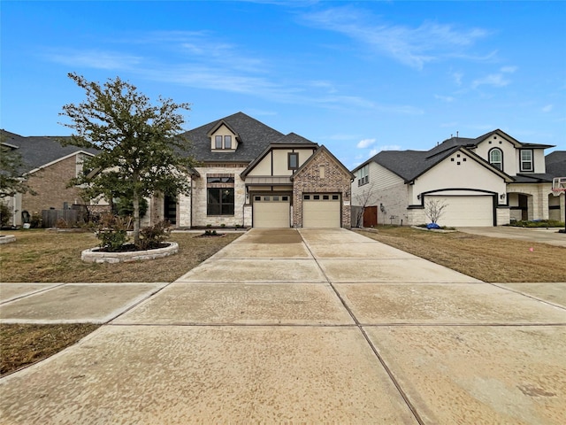 view of french country style house