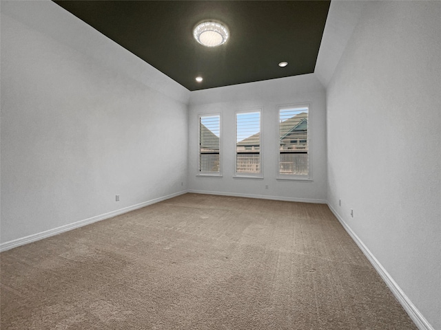 empty room with carpet flooring