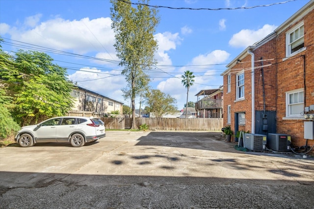 view of car parking