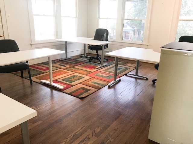 1632 W Alabama St, Houston, TX 77006 - office space with wood finished floors and plenty of natural light