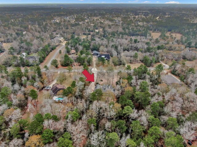 aerial view
