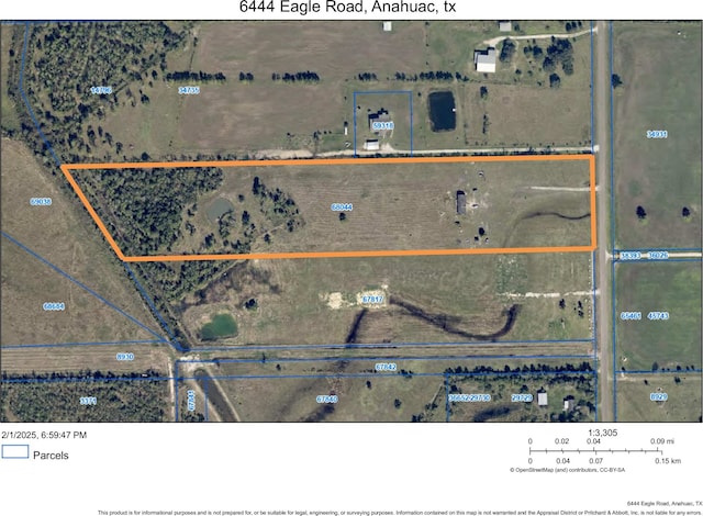 6444 Eagle Rd, Anahuac TX, 77514 land for sale