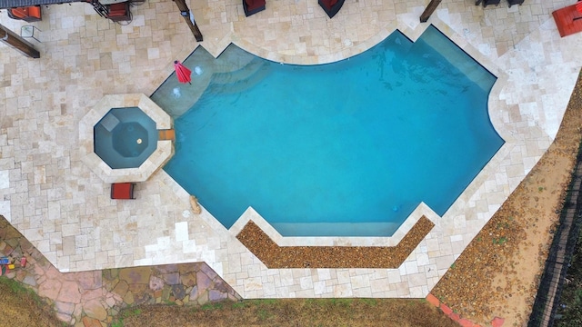 view of pool