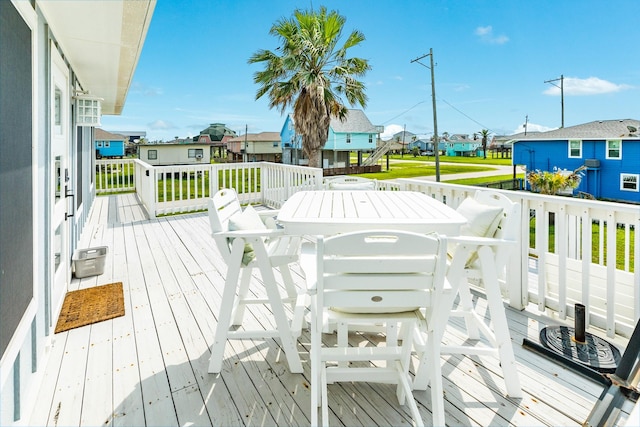 view of deck