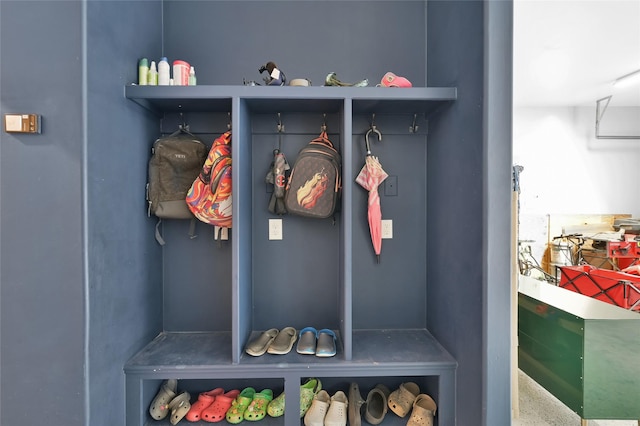 view of mudroom