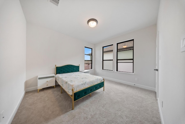 bedroom featuring carpet flooring