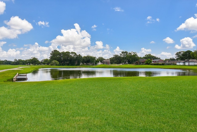 property view of water