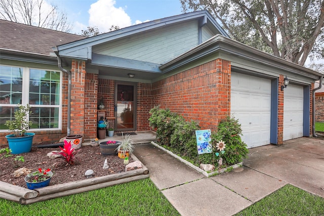 ranch-style house with a garage