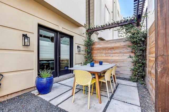 view of patio / terrace