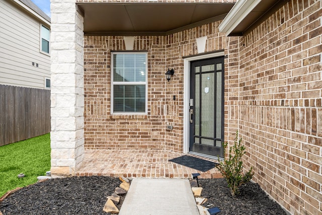 view of property entrance