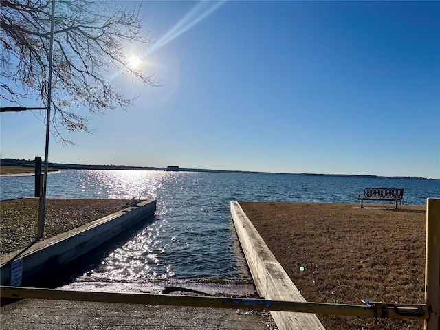 12169 Creekside Villas Ct, Conroe, TX 77304 - dock area featuring a water view