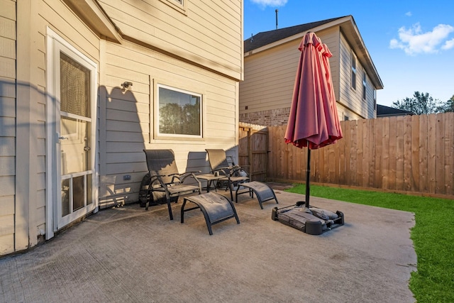 view of patio / terrace